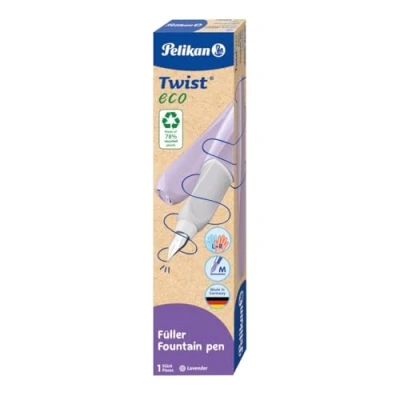 Abbildung von Pelikan Twist® eco Füller für Rechts und Linkshänder, lavender, Feder M, 1 Stück