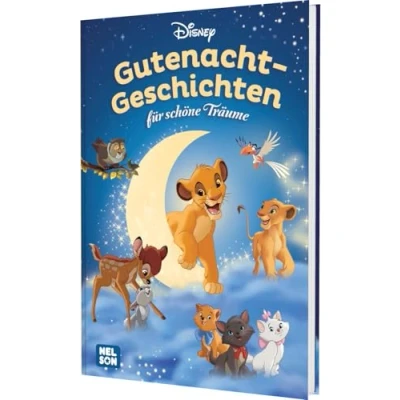 Abbildung von Disney Vorlesebuch: Gutenacht Geschichten für schöne Träume: 4 bezaubernde Vorlesegeschichten Klassiker zum Vorlesen Kinder ab 3 Jahren