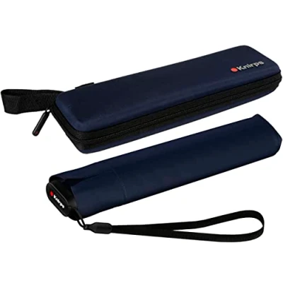 Abbildung von Knirps Taschenschirm US.050 Ultra Light Slim Manual im Etui navy