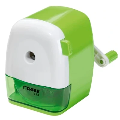 Abbildung von Dahle 133 Manuelle Spitzmaschine (Anspitzer für Stiftdurchmesser bis 11,5 mm) grün/weiß
