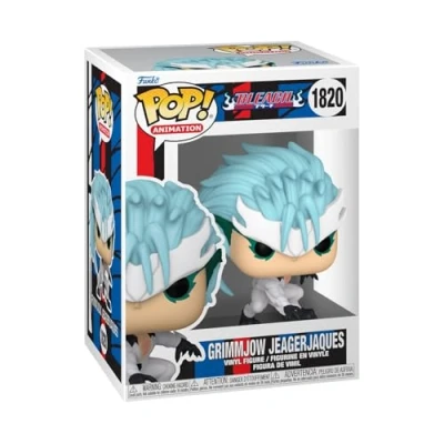 Abbildung von Funko Pop! Animation: Bleach Grimmjow Jaegerjaquez 1/6 Quote Für Seltene Chase Variante Leuchtet Im Dunkeln Vinyl Sammelfigur Geschenkidee Offizielle Handelswaren Anime Fans