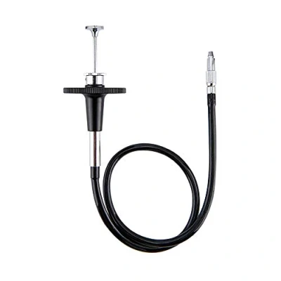 Abbildung von JJC TCR 40BK Hochwertige Mechanische Sperren Kamera Fernauslöser Kabel mit Bulk Lock für Akzeptiert Standard Release (Länge: 40 cm/39,9 cm)