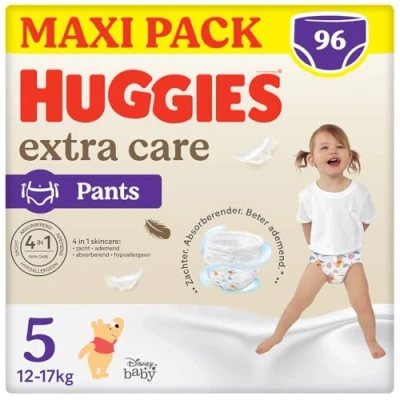 Abbildung von Huggies Extra Care Höschen, Windelhöschen, Größe 5 (12 17 kg), Disney Design, 96 Stück