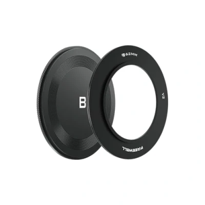 Abbildung von Freewell 62 mm Adapterring mit Rückkappe für V2 Serie