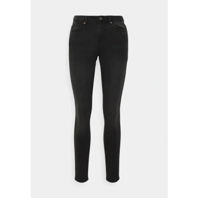 Abbildung von ONLY Onlwauw MID Jeans Skinny Fit, Damen, Größe: Mx32, Washed black