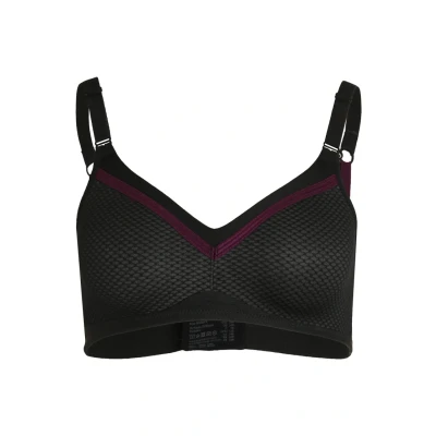 Abbildung von triaction by Triumph FREE Motion Sportbh mit starker Stützkraft, Damen, Größe: 70B, Black