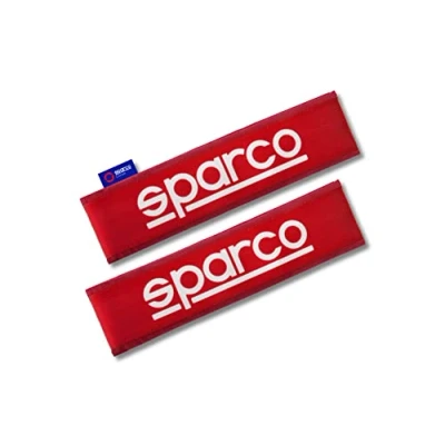 Abbildung von SPARCO 2er Set Universal SPC Polyester Rot Gurtpolster