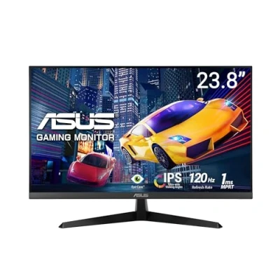 Abbildung von ASUS Eye Care VY249HGR 24 Zoll Full HD Monitor 120 Hz, 1ms MPRT, AdaptiveSync, GameFast Input IPS Panel, Vesa 100x100, 16:9, 1920x1080, D Sub, HDMI