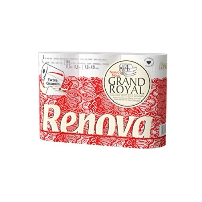 Abbildung von Renova Toilettenpapier Grand Royal 4 lagig 6 Rollen, Large