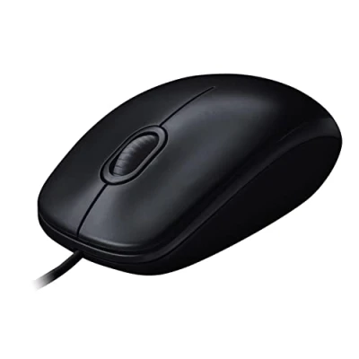 Abbildung von Logitech M90 Maus mit Kabel, 1000 DPI Sensor, USB Anschluss, 3 Tasten, Für Links und Rechtshänder, PC/Mac Grau