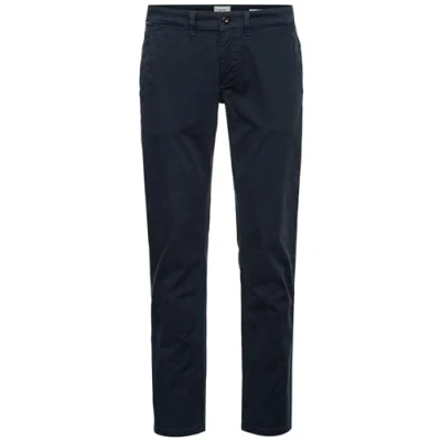 Abbildung von camel active Herren Stretch Chino Regular Fit Houston Hose, Dunkelblau, 35W / 32L