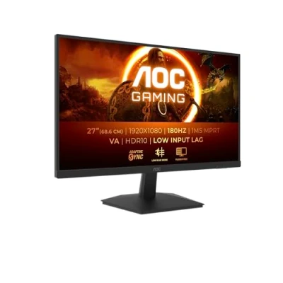 Abbildung von AOC Gaming 27G15N 27 Zoll Full HD Monitor, 180 Hz, 1ms, Adaptive Sync (1920x1080, 1x HDMI 2.0, DisplayPort 1.4) schwarz