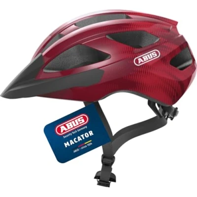Abbildung von ABUS Unisex, Fahrradhelm, Rot (Bordeaux Red), L (58 62 cm​)