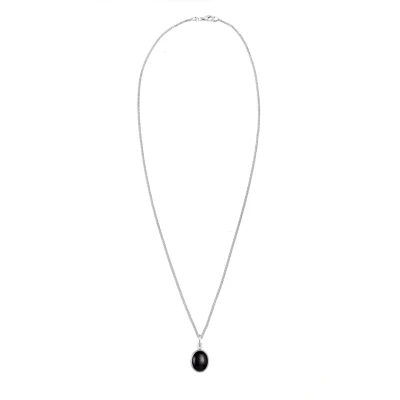 Abbildung von Elli Edelstein ONYX Halskette, Damen, Größe: 45, Schwarz