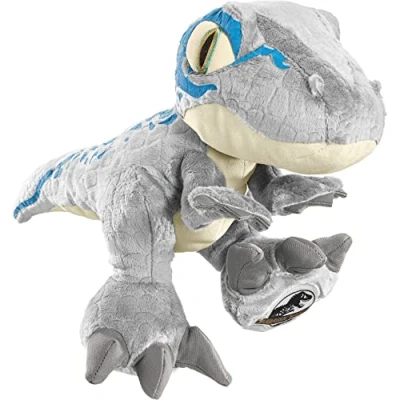 Abbildung von Schmidt Spiele 42753 Jurassic World Kuscheltier, 30 cm, Blau