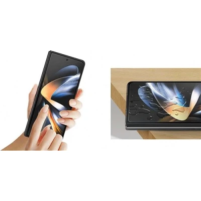Abbildung von Samsung Displayschutzfolie EF UF93P für das Galaxy Z Fold4 Displayschutz, Screen Protector, Transparent