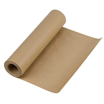 Abbildung von RUSPEPA Braun Kraftpapier Natürliches Recyclingpapier, Kraftpapierrolle Ideal für Kunsthandwerk, Kunst, Kleine Geschenkverpackungen, Verpackung, Post, Versand und Pakete 30.5 cm x 30 m