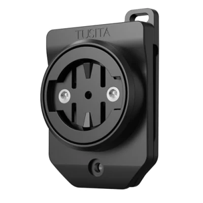 Abbildung von TUSITA Radsport Satteltaschenhalterung (Großer Schlitz) Kompatibel mit Garmin Varia RTL515, RTL510, RVR315