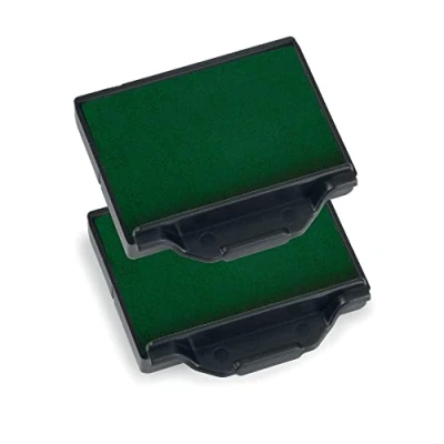 Abbildung von Trodat Ersatzkissen 6/50 für Professional 5200, 5030, 5430, 5430/L, 5431, 5546 und 5435 Farbe Grün, 2er Pack