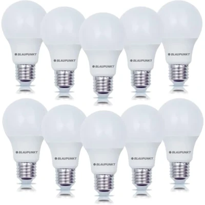 Abbildung von Blaupunkt Led E27 Birne Classic Leuchtmittel Tageslichtbeleuchtung 12W Ersatz für 86W Glühbirne Neutralweiß 4000K Lampe Energie und Kostensparendes Licht Lampen 10 er Pack