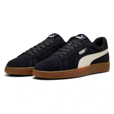 Abbildung von Puma Smash 3.0 Sneaker low, Größe: 43, New navy/warm white Veloursleder