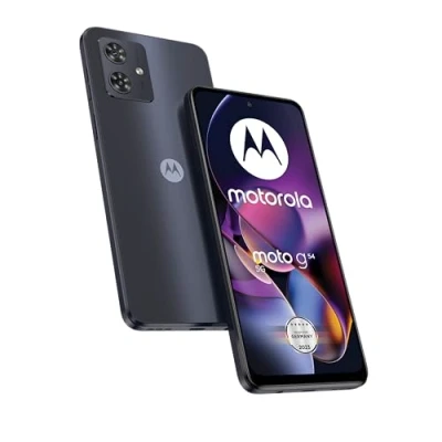 Abbildung von Motorola Mobility Moto g54 5G (6,5&quot; FHD+ Display, 50 MP Dual Kamera, 8/256 GB, 5000 mAh, Android 13) Midnight Blue, inkl. Schutzcover [Exklusiv bei Amazon]