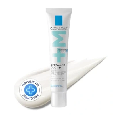Abbildung von La Roche Posay Anti Akne Gesichtscreme, Dreifach tiefenwirksame Pflege gegen Pickel, Mitesser und Unreinheiten, Mit Rückfall Effekt, Niacinamid, Phylobioma Procerad, Effaclar Duo+M, 40 ml