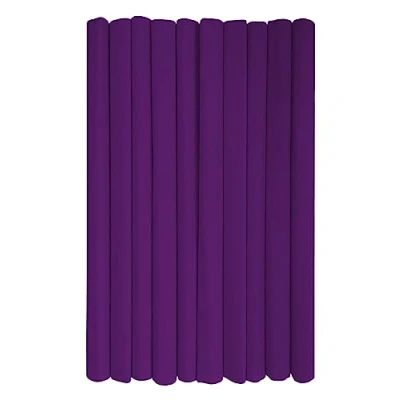 Abbildung von Interdruk Crepe Paper Rolls for Kids, DIY and Decorations Pack of 10 Reels (50cm x 200cm, 28g/m2) 13 Purple