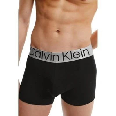 Abbildung von Calvin Klein Underwear Trunk 3 PACK Panties, Herren, Größe: Medium, Black/white/grey heather