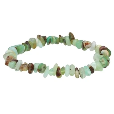 Abbildung von Lebensquelle Plus Chrysopras Splitterarmband Hochwertiges Edelstein Armband