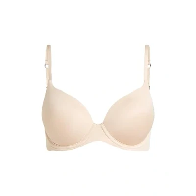 Abbildung von Hunkemöller Damen Vorgeformter Bügel BH Super soft D75, Tan
