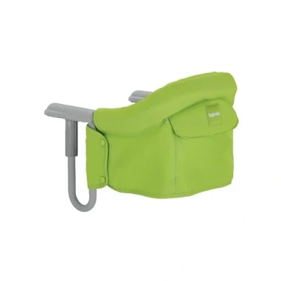 Abbildung von Inglesina Fast, Faltbarer Tischsitz, Grün (Green), Einfach zu transportieren, Waschbar, Sichere Installation, Bis 15 kg, 35 x 27 42 cm