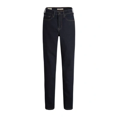 Abbildung von Levi&#039;s HIGH RISE Jeans Slim Fit, Damen, Größe: 33x30, Dark indigo rinse blue