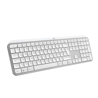 Abbildung von Logitech MX KEYS S DE 920 011566, Hellgrau Bluetooth
