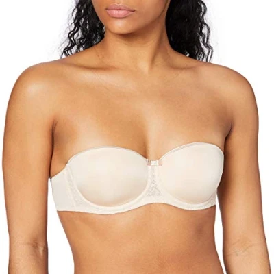 Abbildung von Triumph Beauty FULL Essential trägerloser/variabler BH, Damen, Größe: 85F, Nude beige