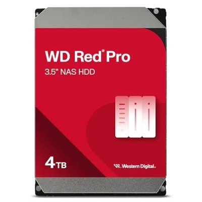 Abbildung von WD Red Pro 4TB NAS 3,5&quot; Interne Festplatte 7200 RPM Klasse, SATA 6Gb/s, CMR, 256MB Cache