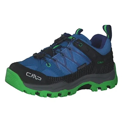 Abbildung von CMP Unisex Kinder Kids Rigel Low Shoes Wp Trekking Schuhe, Blau Grau Grün Danube Bluish, 39 EU