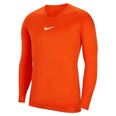 Abbildung von Nike Herren Park First Layer Jersey LS Trikot, Safety orange/White, M