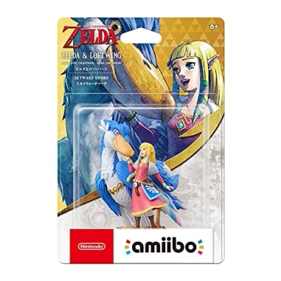 Abbildung von amiibo Figur Zelda &amp; Wolkenvogel The Legend of Zelda: Skyward Sword HD