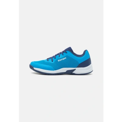 Abbildung von Kempa Kourtfly Three Handballschuh, Herren, Größe: 45, Blue/white Textil/synthetik