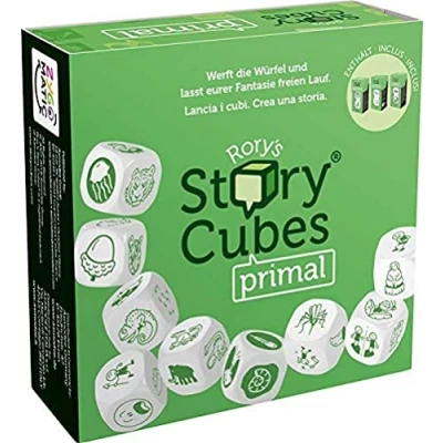 Abbildung von Asmodee Zygomatic Story Cubes Primal Familienspiel Erzählspiel 1 12 Spieler Ab 6+ Jahren 20+ Minuten Deutsch