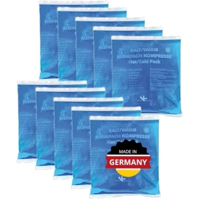 Abbildung von Kalt Warm Kompressen KK Hygiene Mehrfachkompresse 10 x Größe: 13 14 cm Mikrowellengeeignet