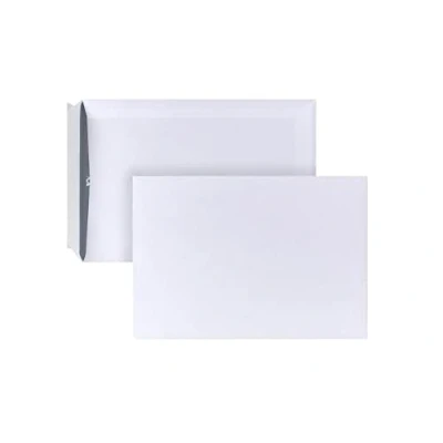 Abbildung von POSTHORN Versandtasche C5 (500 Stück), haftklebende Versandtaschen ohne Fenster, weiße mit grauem Innendruck für Sichtschutz, 229 x 162 mm, 90g/m²