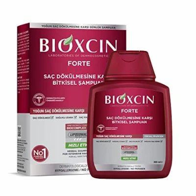 Abbildung von BIOXCIN FORTE Shampoo gegen intensiven Haarausfall Wirksam &amp; Schnell Mit Bio Complex B11 Klinisch getestet Stärkeres, dickeres Haarwachstum
