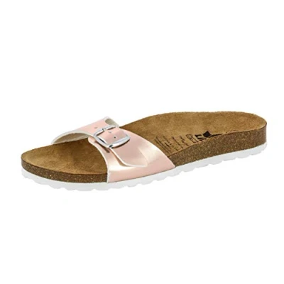 Abbildung von Lico Damen Bioline Once More Pantoletten, Rose, 38 EU