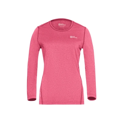 Abbildung von Jack Wolfskin SKY Thermal Langarmshirt, Damen, Größe: Medium, Bubblegum