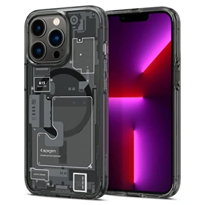 Abbildung von Spigen Ultra Hybrid MagFit ZeroOne Hülle Kompatibel mit iPhone 13 Pro