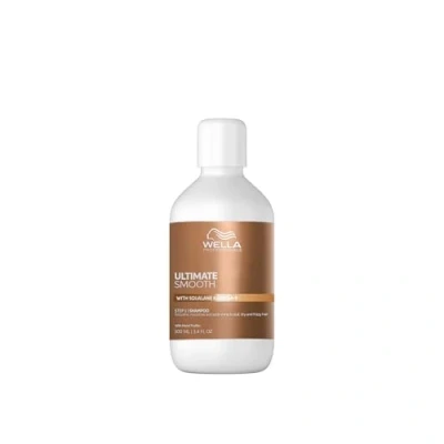 Abbildung von Wella Professionals Ultimate Smooth Shampoo Pflegendes Haarshampoo Mit Squalan &amp; Omega 9 Für Trockenes, Stumpfes Krauses Haar (100 ml)