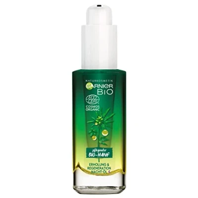 Abbildung von Garnier Organic HEMP Night OIL Gesichtsöl, Damen, Größe: 30 ml,