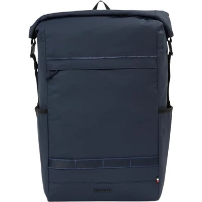 Abbildung von Tommy Hilfiger Rolltop Backpack Unisex Tagesrucksack, Größe: One Size, Blue